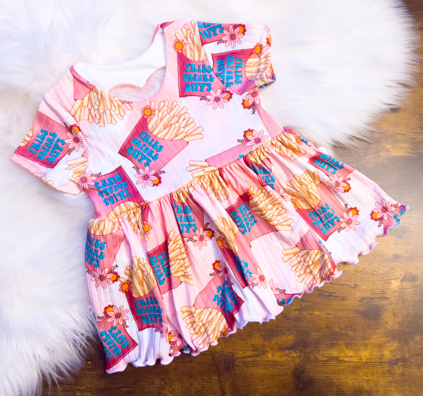 Fries Before Guys - Yvonne Peplum