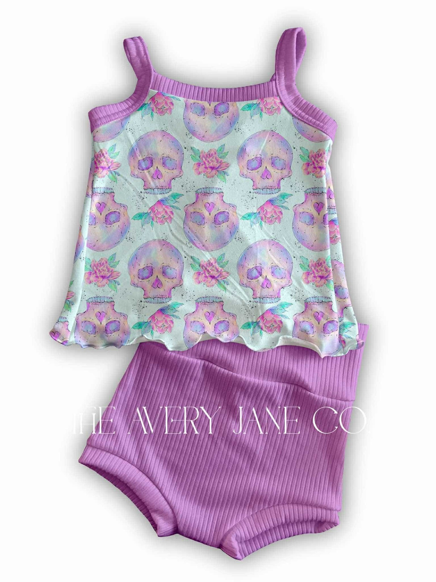 Floral Skulls Summer Set