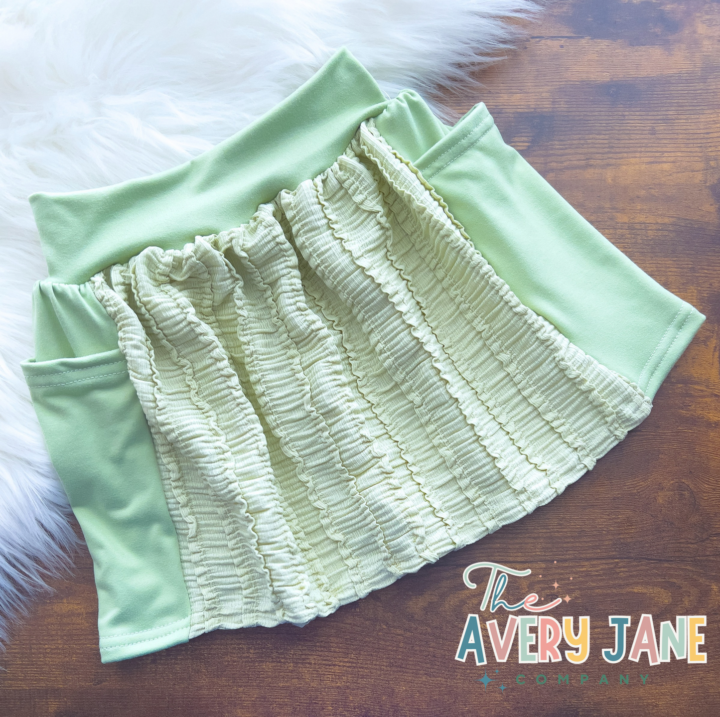 Sage Pocket Skirt