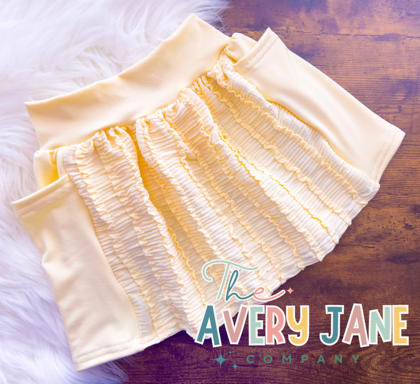 Baby Yellow Pocket Skirt