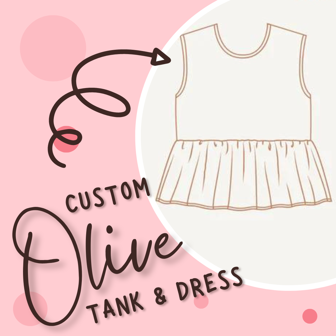 Custom Olive Tank & Dress