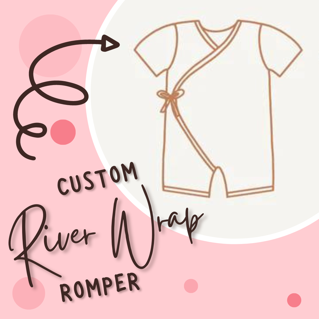 Custom River Wrap Romper