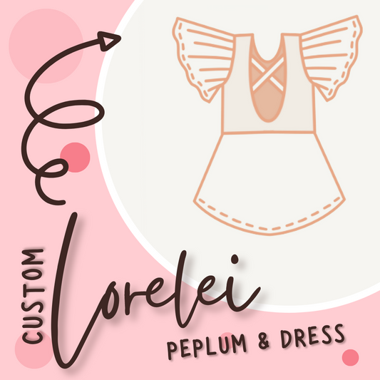 Custom Lorelei Peplum & Dress