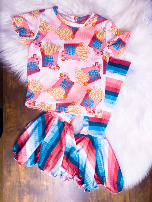Fries Before Guys - Bells & Tee Set