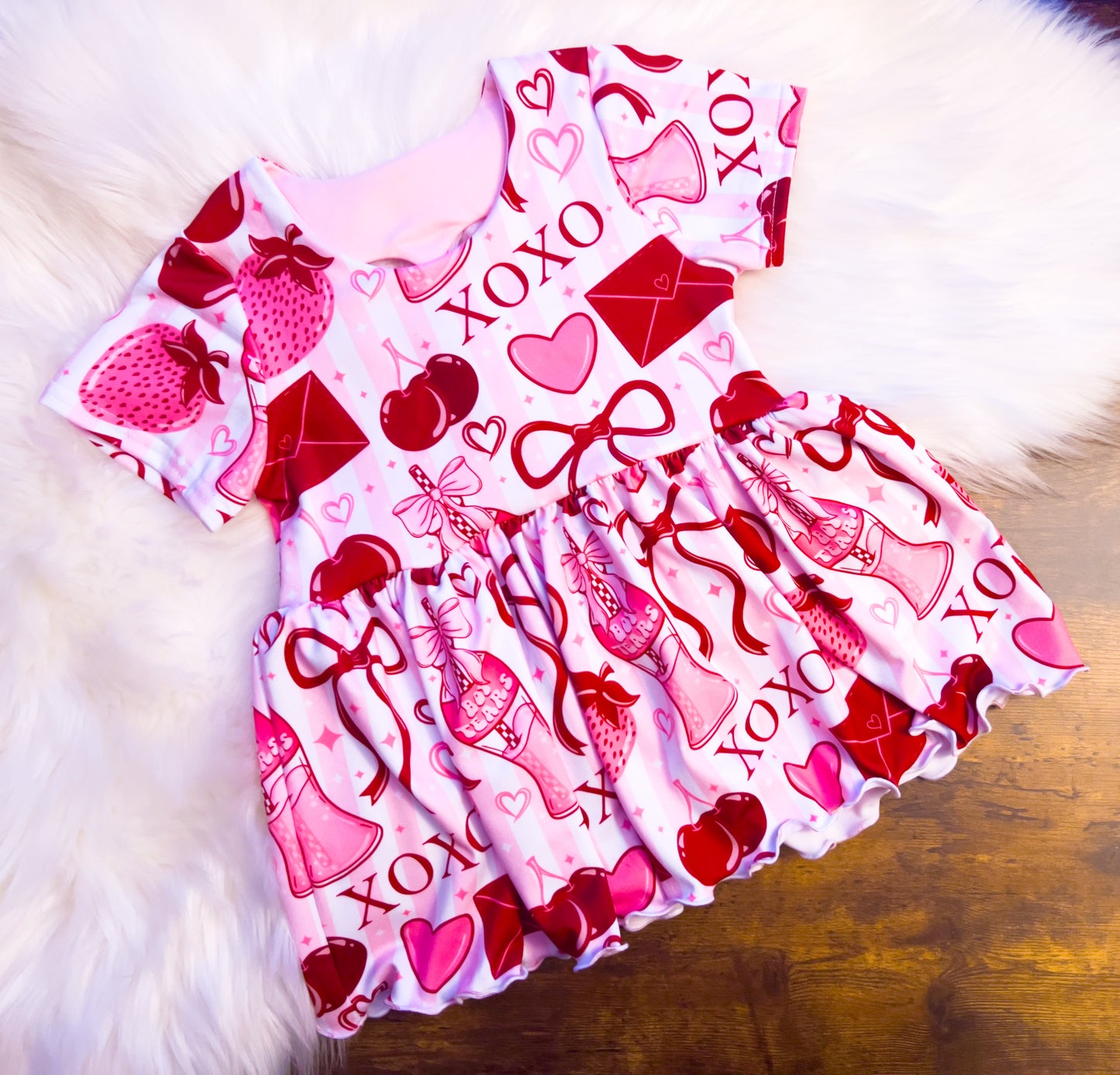 Xoxo Soda Pop - Yvonne Peplum