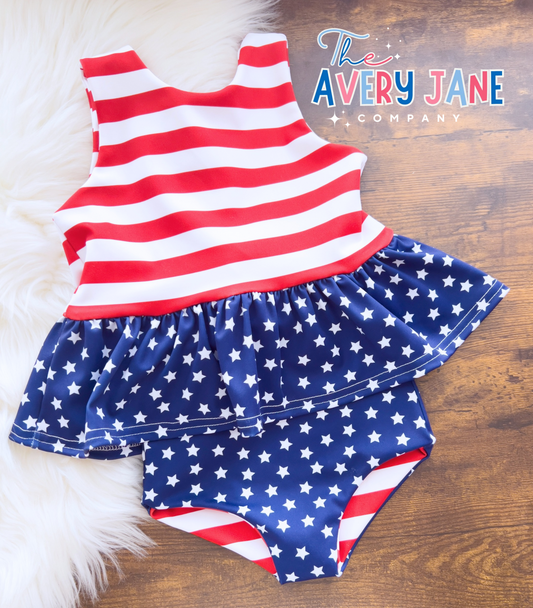 Stars & Stripes - Daisy Swimsuit
