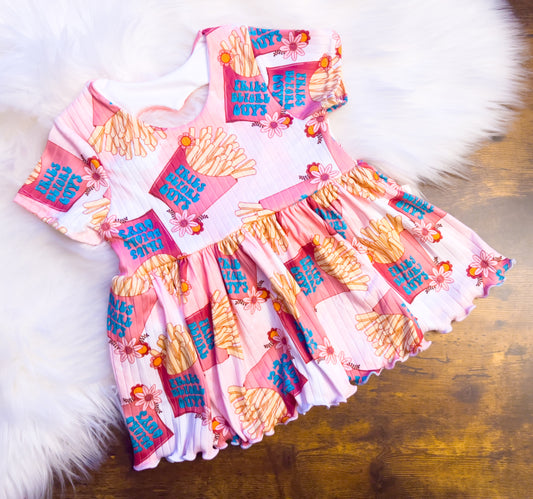 Fries Before Guys - Yvonne Peplum