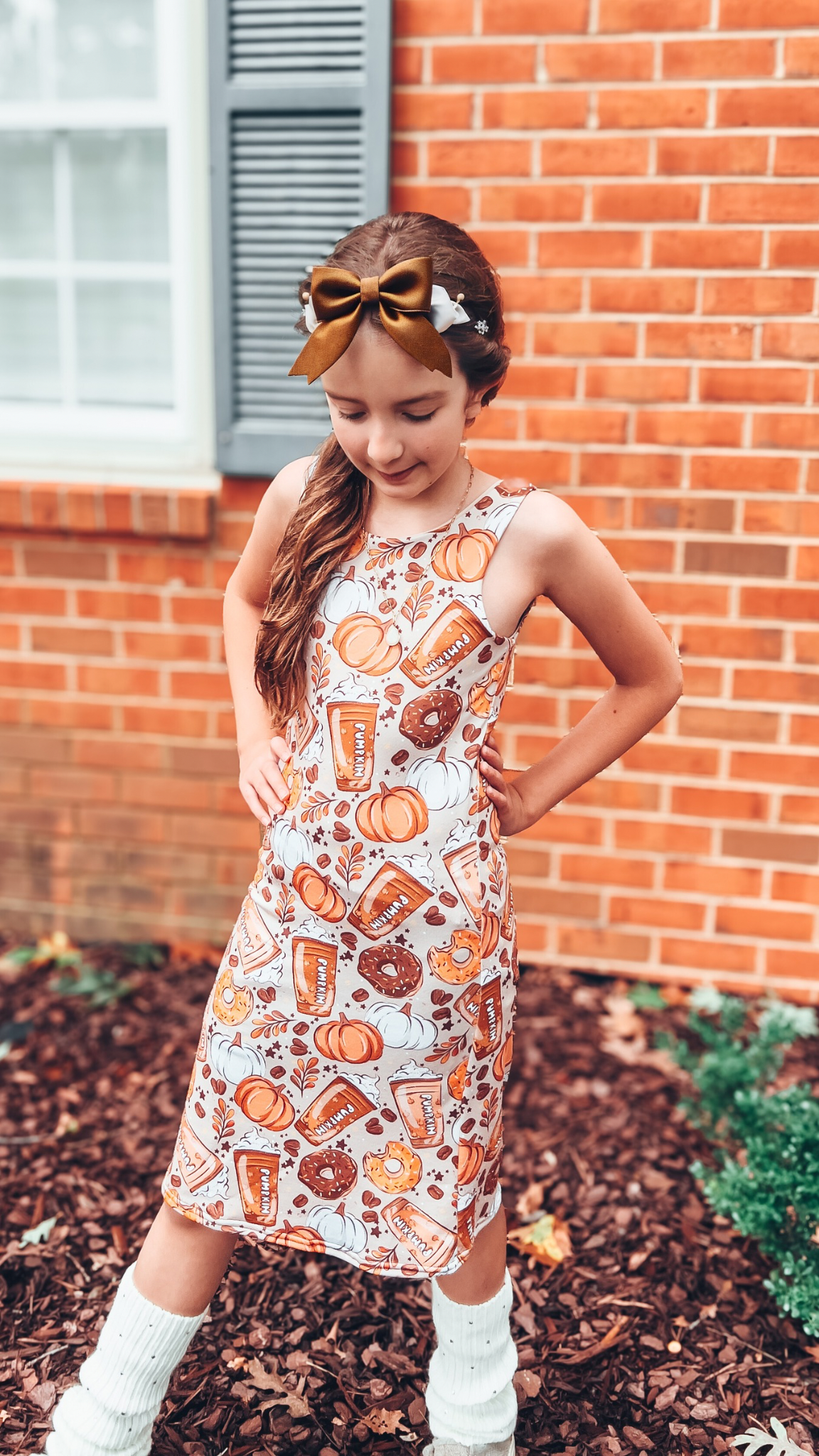 Pumpkin Spice Sarai Dress