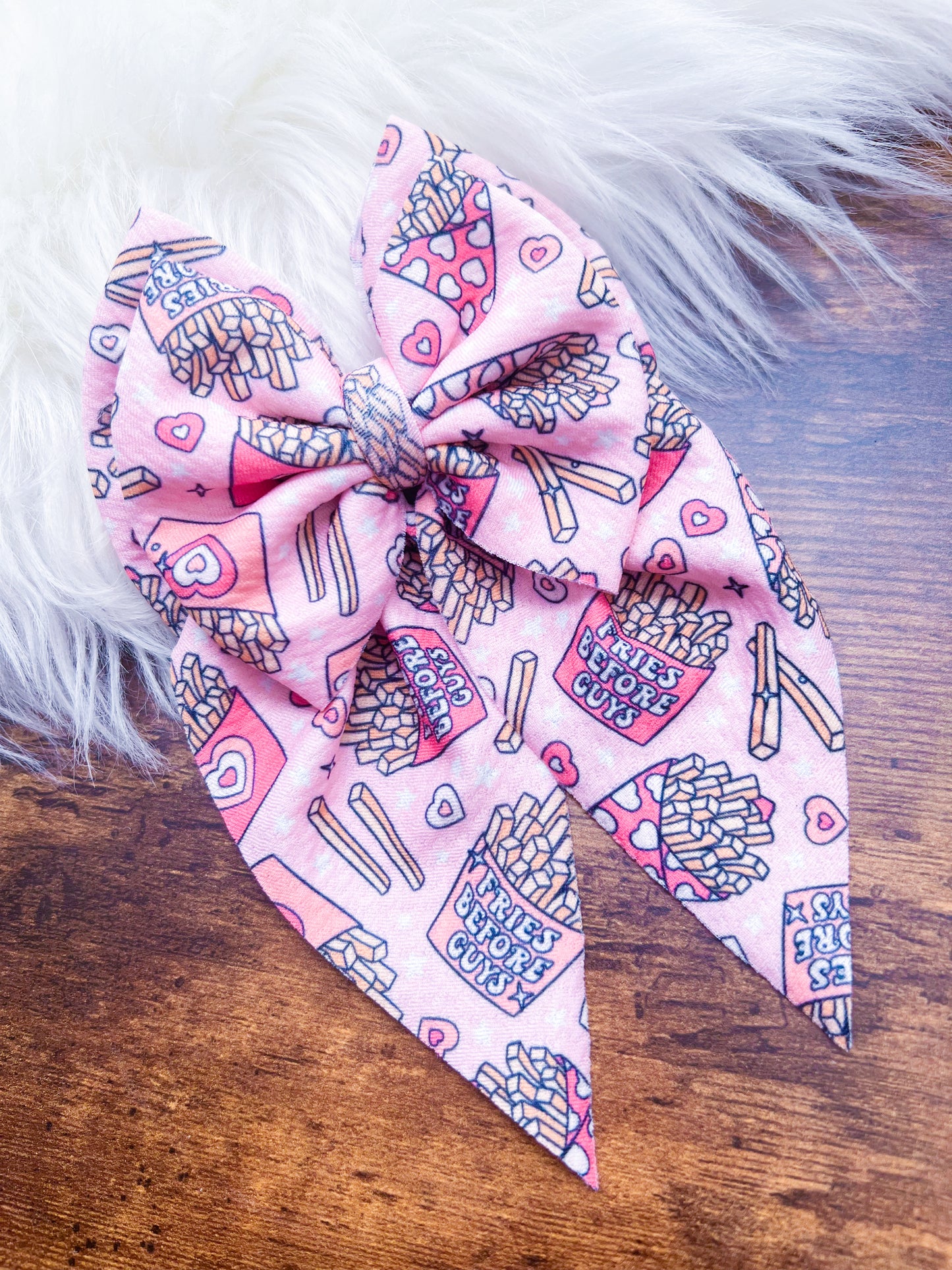 Pink Fries Before Guys