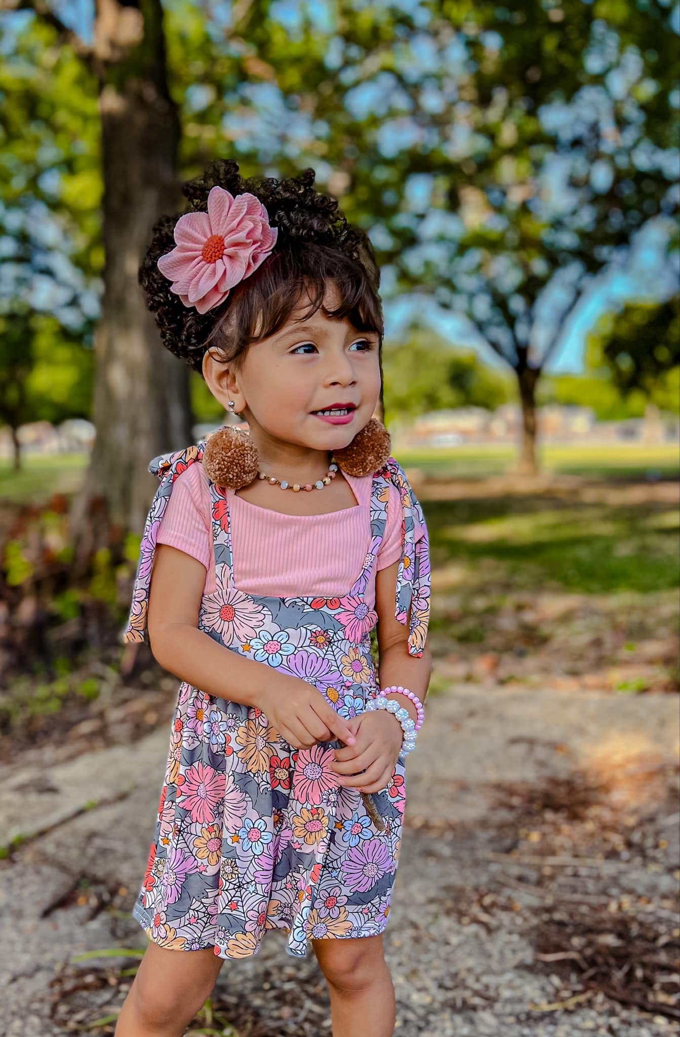 Batty Floral Flora Romper