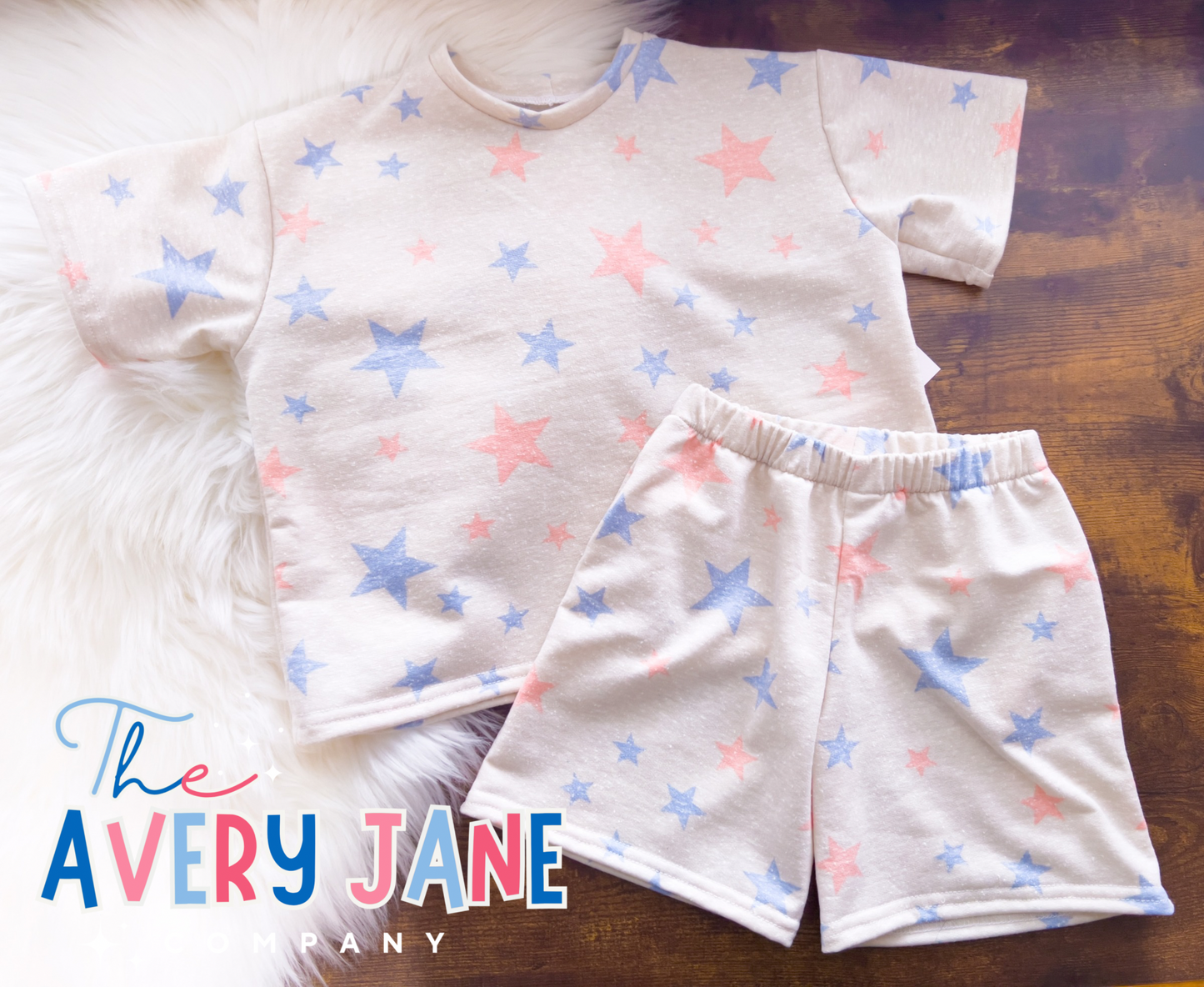 RWB Stars - Comfy Set
