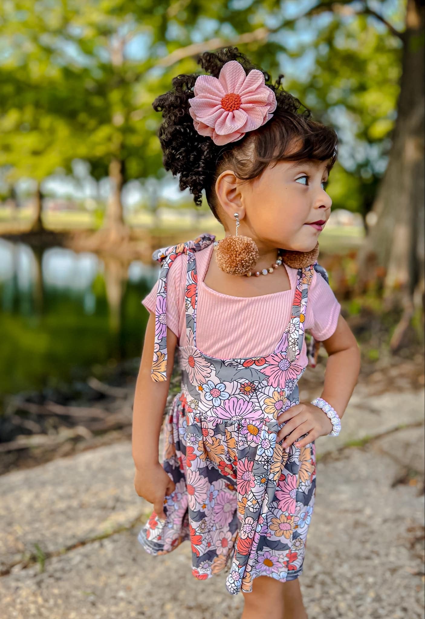 Batty Floral Flora Romper