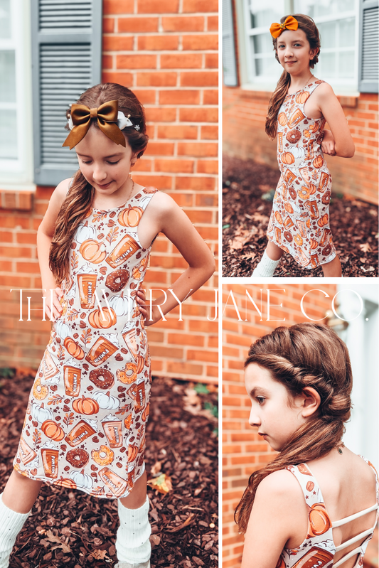 Pumpkin Spice Sarai Dress