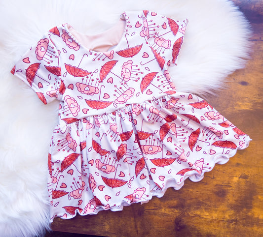 Sweetheart Raindrops - Yvonne Peplum