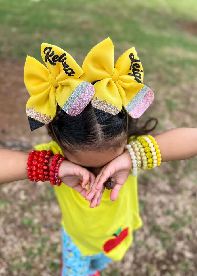 Custom Pencil Bow