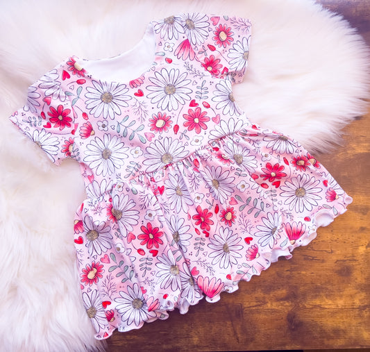 Garden Hearts - Yvonne Peplum