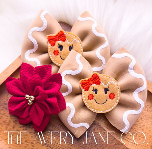 Custom Gingerbread Bow