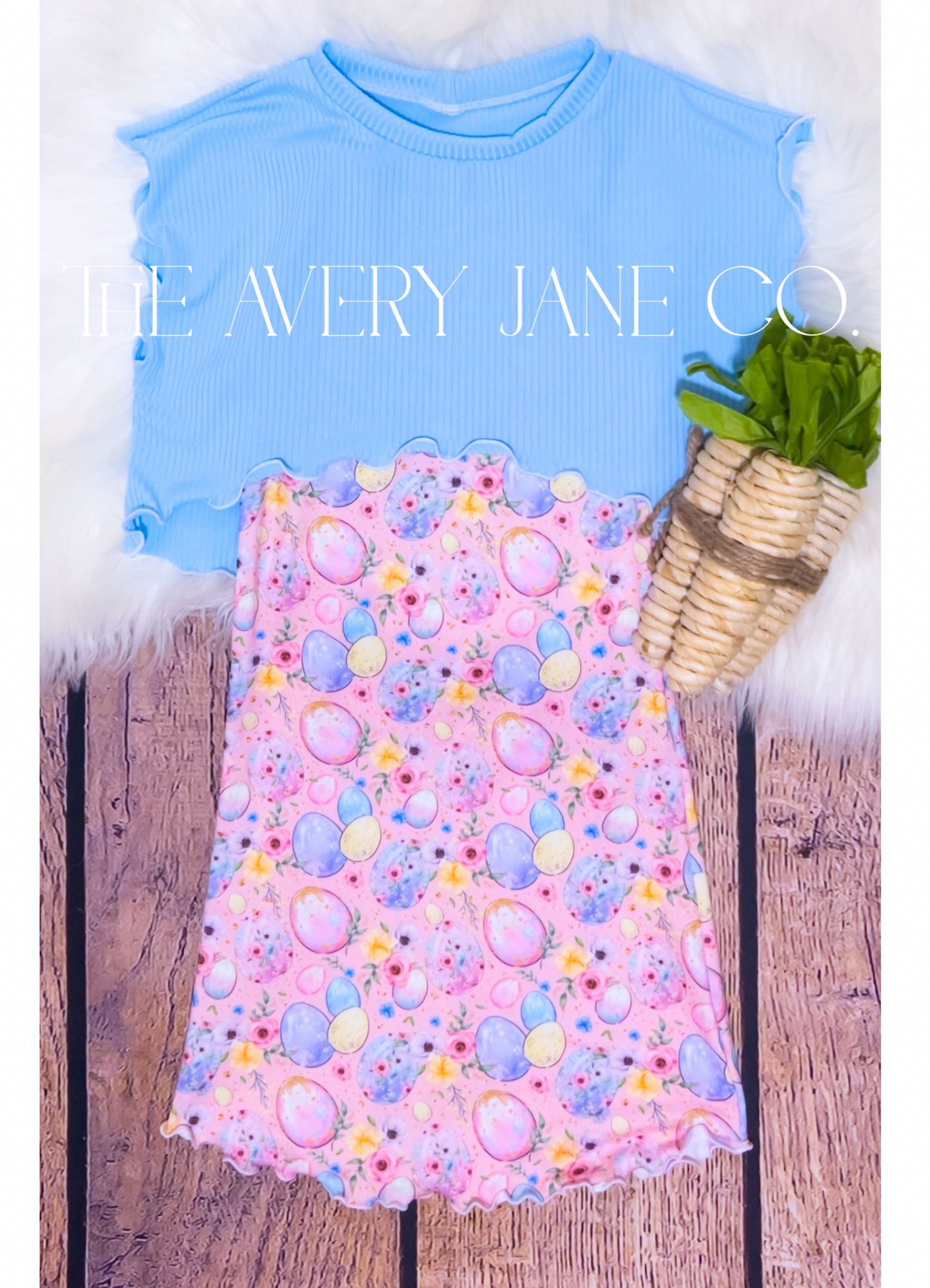 Glitter Eggs Jase Dress and Honey Top