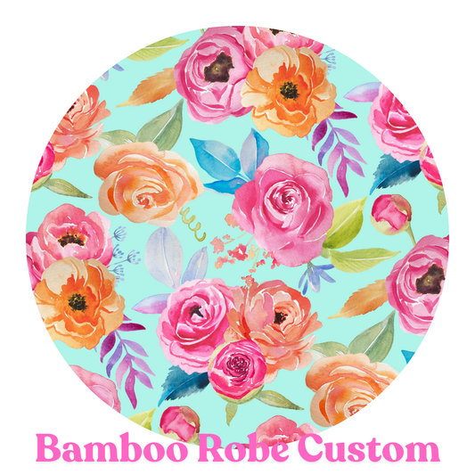Custom- Bamboo Robe
