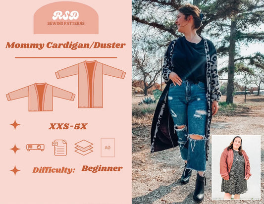 The Weekly Stitch - Adult Cardigan/Duster