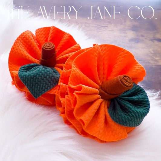 Mini Pumpkin Ruffle Piggies